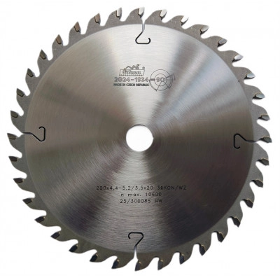 Пила дисковая TCT "Pilana" 200x4.4-5.2/3.2x20 z36  93 KON/WZ